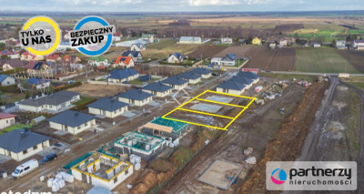 Działka z pozwoleniem na budowę 3 domów - Różyny  -
Pomorskie Zdjęcie nr 2