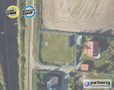 Gmina Cedry Wielkie - Gotowa Działka Budowlana - Trzcinisko  -
Pomorskie Zdjęcie nr 2