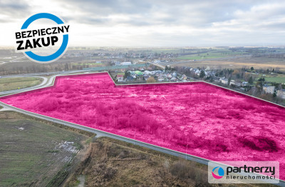 Działka MAGAZYNYPRODUKCJA zjazd z drogi S7 - Cedry Małe  - Pomorskie