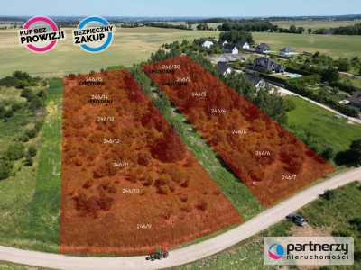 Bielkówko ul Wyżynna BUDOWLANE - Bielkówko  - Pomorskie