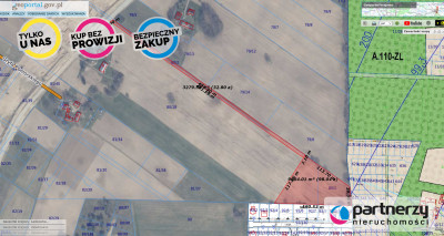 Działka pod WZ Mieszkaniowe - Miszewko  -
Pomorskie Zdjęcie nr 2