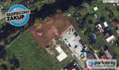 Działka nad Rzeką i z Pozwoleniem na Budowę - Nowy Dwór Gdański  - Pomorskie