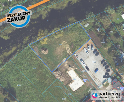 Działka nad Rzeką i z Pozwoleniem na Budowę - Nowy Dwór Gdański  -
Pomorskie Zdjęcie nr 2