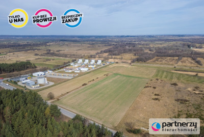 Działka inwestycyjna pod halę magazynową - Dębogórze  -
Pomorskie Zdjęcie nr 5