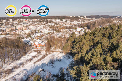 Atrakcyjna działka budowlana pod lasem w Gdańsku M - Matemblewo  -
Pomorskie Zdjęcie nr 5