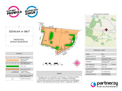 Duża działka pod korzystną inwestycję - Mierzyno  -
Pomorskie Zdjęcie nr 4