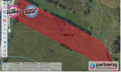 Działka 22HA w Gdyni koło hali PANATTONI - Cisowa  -
Pomorskie Zdjęcie nr 2