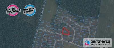Działka budowlana 1012m2 z wodą na działce - Szczodrowo  -
Pomorskie Zdjęcie nr 7