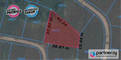 Działka budowlana 1012m2 z wodą na działce - Szczodrowo  -
Pomorskie Zdjęcie nr 8