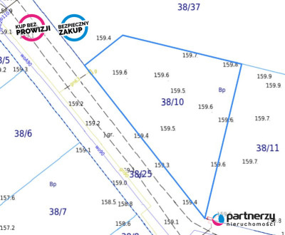 Działka w cichej okolicy - Osowa  -
Pomorskie Zdjęcie nr 3