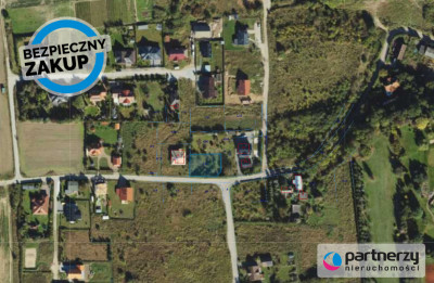 Działka 800m2 z pozwoleniem na budowę - Święty Wojciech  - Pomorskie