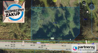 Działka 800m2 z pozwoleniem na budowę - Święty Wojciech  -
Pomorskie Zdjęcie nr 2