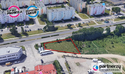 Działka usługowa w świetnej lokalizacji przy Dąbka - Pogórze  - Pomorskie