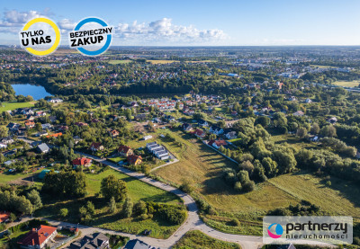 Malownicza działka mieszkaniowo-usługowa 974 m2  - Juszkowo  - Pomorskie