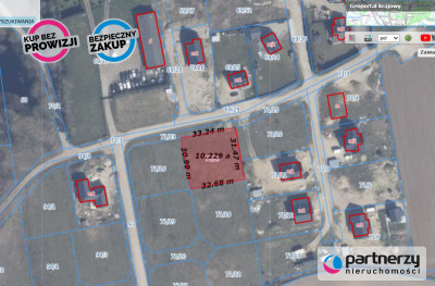 Południowa wystawa  Kwadratowa  MPZP  Płaska - Bojano  -
Pomorskie Zdjęcie nr 7