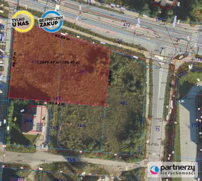 Działki mieszkaniow-usługowaWSZYSTKIE MEDIAOsowa - Osowa  - Pomorskie