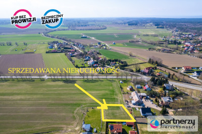 Działka budowlana 1067m2 w Stegnie prąd woda - Stegna  - Pomorskie