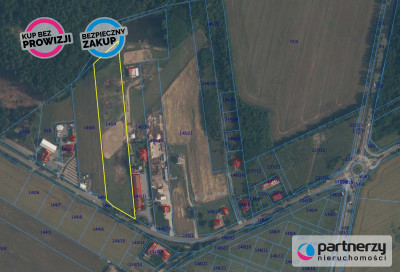 Działka 15 020 m2 blisko Gdańska MPZP - powiat gdański  -
Pomorskie Zdjęcie nr 2
