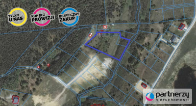 Kameralna działka w Baninie granicząca z rzeką - powiat kartuski  -
Pomorskie Zdjęcie nr 10