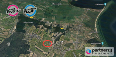 Inwestycyjne działki 1 hektar KosakowoDębogórze - powiat pucki  -
Pomorskie Zdjęcie nr 7