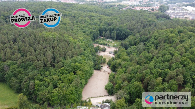 Wyjątkowy teren otoczony lasem Polana Bernadowo - Gdynia  - Pomorskie