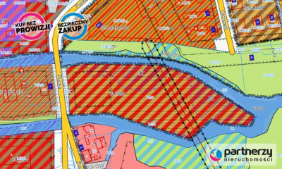 Działka otoczona rzeką w centrum Redy - powiat wejherowski  -
Pomorskie Zdjęcie nr 2