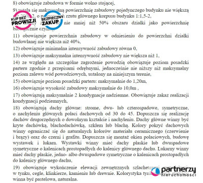 Działka otoczona rzeką w centrum Redy - powiat wejherowski  -
Pomorskie Zdjęcie nr 9