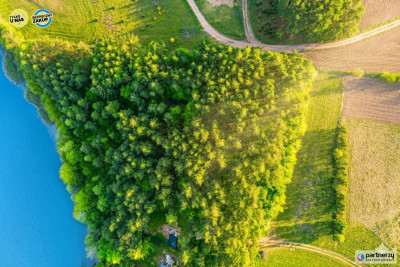 Działka z linią brzegową jeziora Raduńskiego - Łączyńska Huta  -
Pomorskie Zdjęcie nr 8