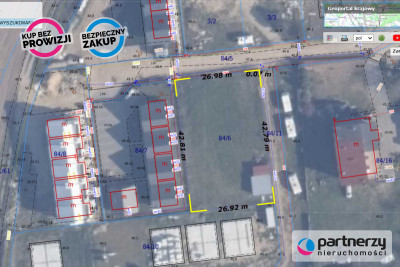 1150m2  Budowlana  Uzbrojona  Ogrodzona - powiat pucki  -
Pomorskie Zdjęcie nr 4