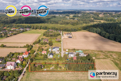 Słoneczna działka 2500 m2 - Tuchom  - Pomorskie