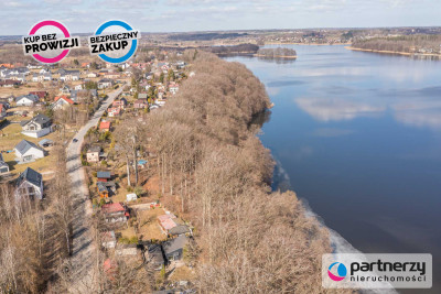 Bez prowizji  Działka nad Jeziorem  372m2 - Warzenko  - Pomorskie