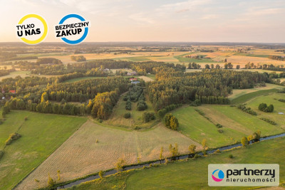 Dwie działki nad rzeką w cenie jednej Kaszuby - powiat kościerski  - Pomorskie