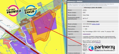Działka MAGAZYNYPRODUKCJA zjazd S7  -70powzabud - powiat gdański  -
Pomorskie Zdjęcie nr 3