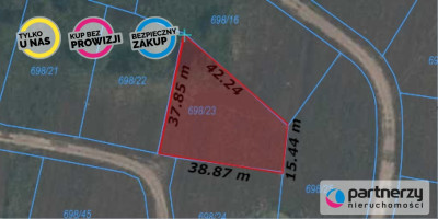DZIAŁKA BUDOWLANA - MN - powiat starogardzki  -
Pomorskie Zdjęcie nr 2