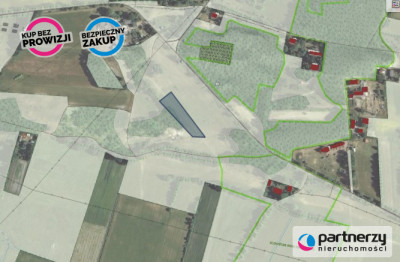 Na sprzedaż przestrzenna działka 3103 m2  - powiat słupski  - Pomorskie
