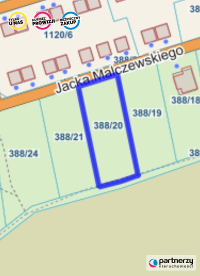 Piękna działka pod lasem 2257 m2 z wydaną WZKą - Banino  -
Pomorskie Zdjęcie nr 10
