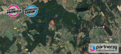 Działka w malowniczej okolicy CEWICE - powiat lęborski  -
Pomorskie Zdjęcie nr 3