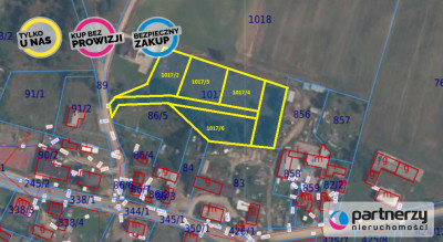 Bory Tucholskie  działki bud z WZ -  Trzebuń - Trzebuń  - Pomorskie