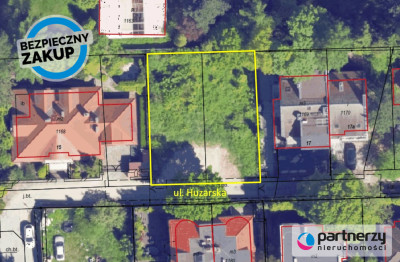 Działka budowlana obok Kępy Redłowskiej - Redłowo  -
Pomorskie Zdjęcie nr 2