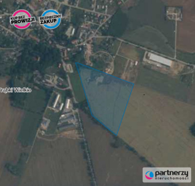 DZIAŁKA z pozwol  na bud CENTRUM LOGISTYCZNEGO - powiat gdański  -
Pomorskie Zdjęcie nr 8