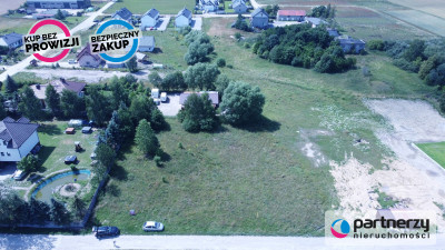 Działka w Dobrzewinie 1203 m2 pod budowę domu - powiat wejherowski  -
Pomorskie Zdjęcie nr 7
