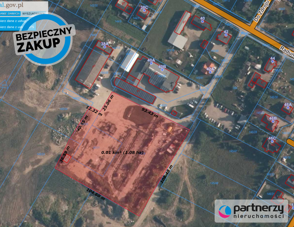1ha Plac utwardzonyNiestępowoMERTOPOLITARNA - powiat kartuski  -
Pomorskie Zdjęcie nr 1