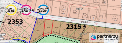 Działka mieszkaniowa 990m2 z mpzp na Jasieniu - Jasień  -
Pomorskie Zdjęcie nr 12