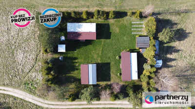 Działka blisko z jeziora z trzema domkami - powiat kartuski  -
Pomorskie Zdjęcie nr 5