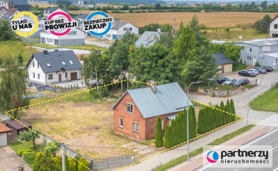 Dom z potencjałem na działce ok 1400m2 - Skowarcz  - Pomorskie