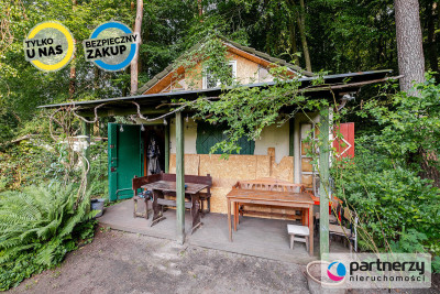 Działka z domkiem  Las za furtką  Piękny ogród - Sopot  -
Pomorskie Zdjęcie nr 10