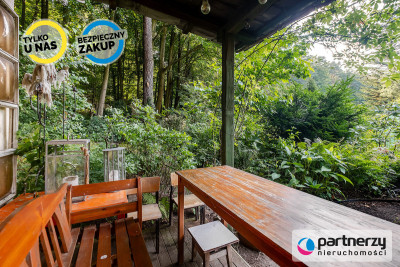 Działka z domkiem  Las za furtką  Piękny ogród - Sopot  -
Pomorskie Zdjęcie nr 12