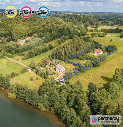 Działka na KASZUBACH z DOMEM Brodnica Dolna - powiat kartuski  -
Pomorskie Zdjęcie nr 2