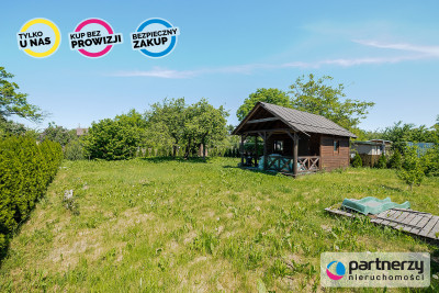 Nowy domek  Działka ROD 554 m  25 km od plaży - Stogi  - Pomorskie