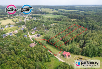 Działka budowlana z własnym lasem - Pomlewo  - Pomorskie